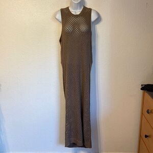 Open Edit Knit Maxi Dress Small